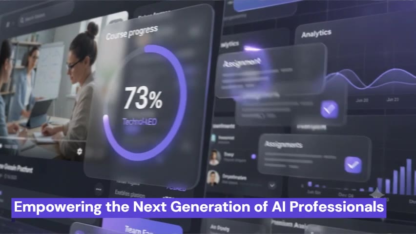 Technohana live instructor-led AI training session